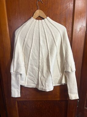 SHEIN Cream Cozy Knit Pullover